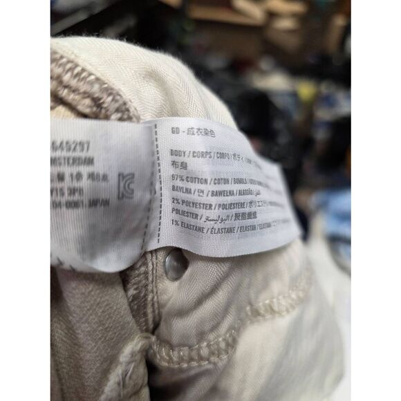 Abercrombie & Fitch Women's light brown ankle straight ultra high rise jeans Siz - Picture 5 of 5